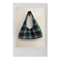 Everyday Bag in Blue Plaid