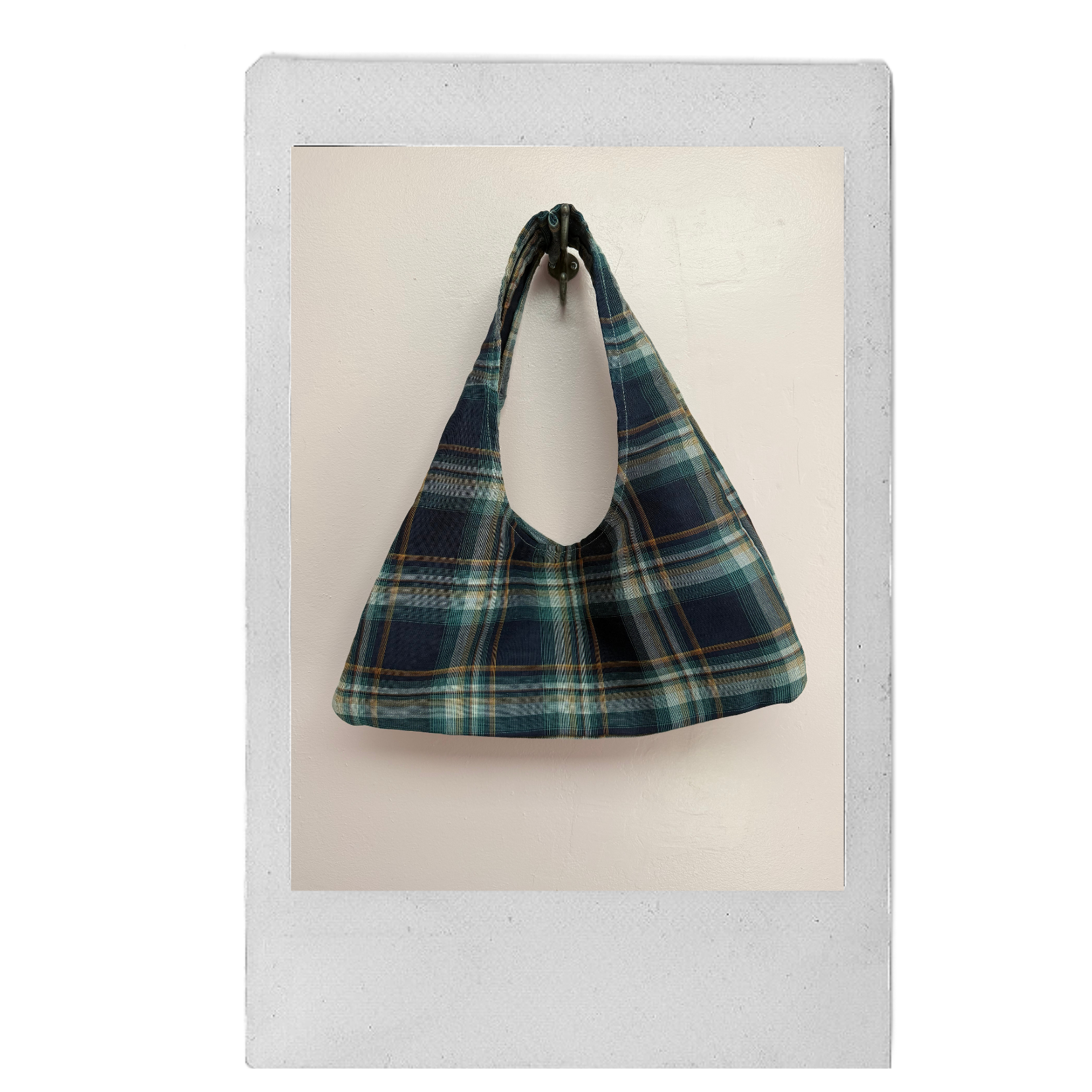 Everyday Bag in Blue Plaid
